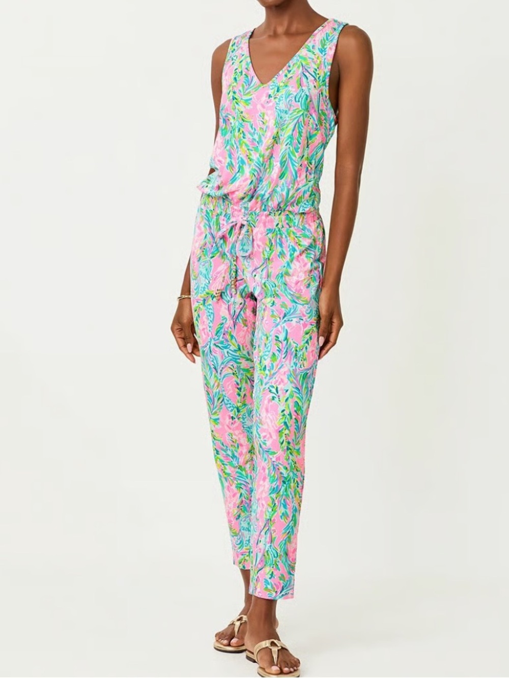 Lilly Pulitzer Paulina
Jumpsuit Multi Unicorn of the Sea